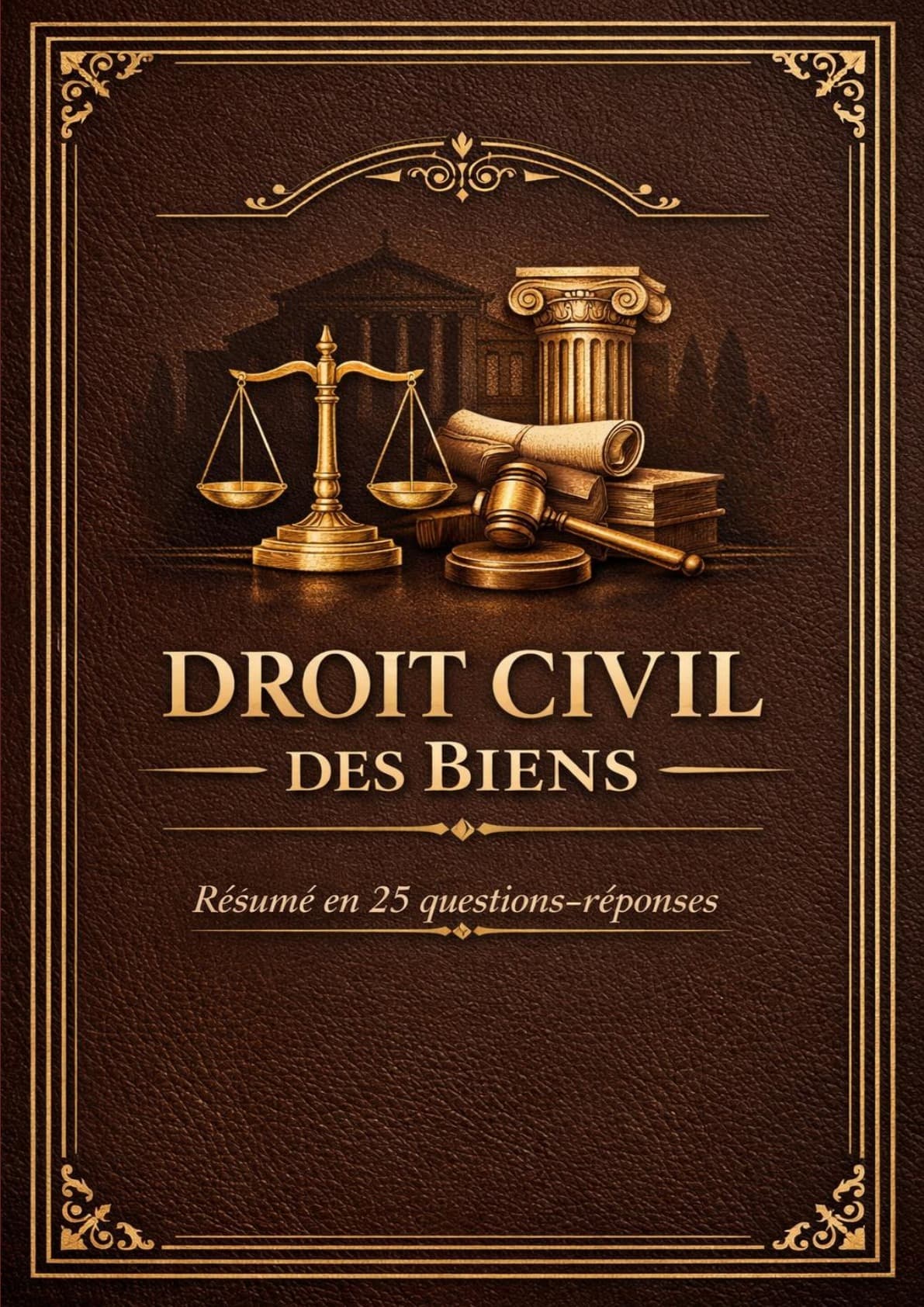 Couverture du résumé Droit Civil des Biens