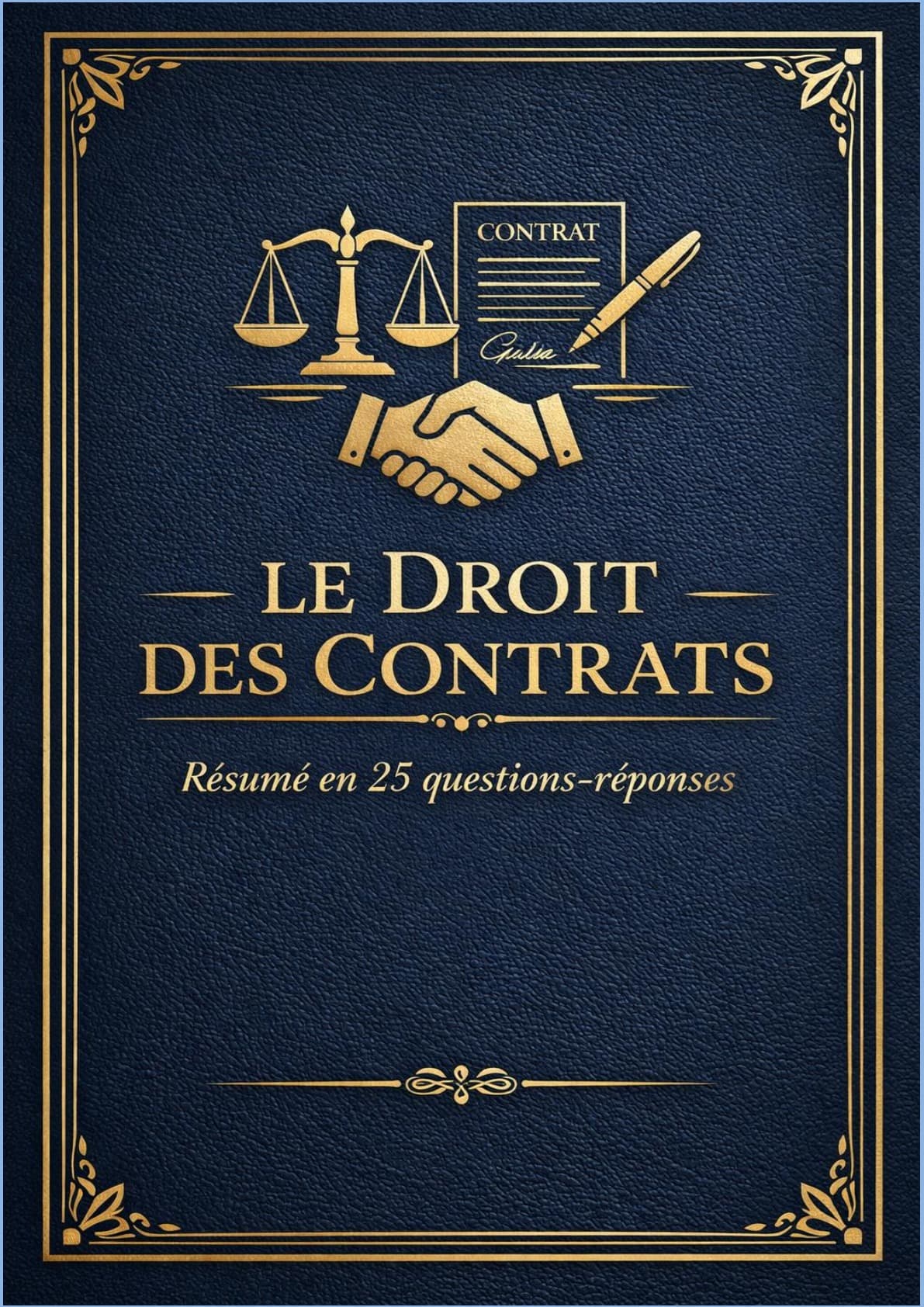Couverture du résumé Droit des Contrats